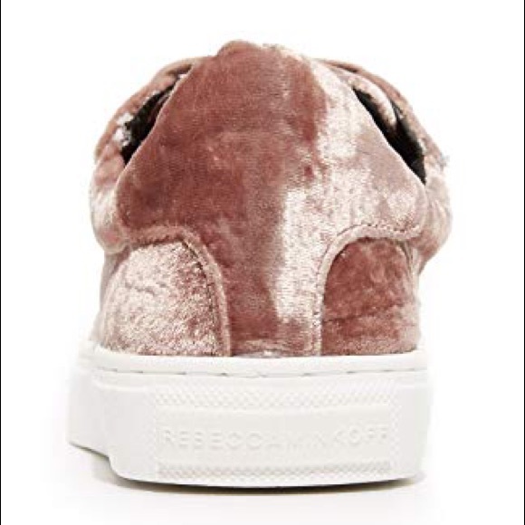 Rebecca Minkoff Bleecker Too Velvet Sneakers - Picture 3 of 5